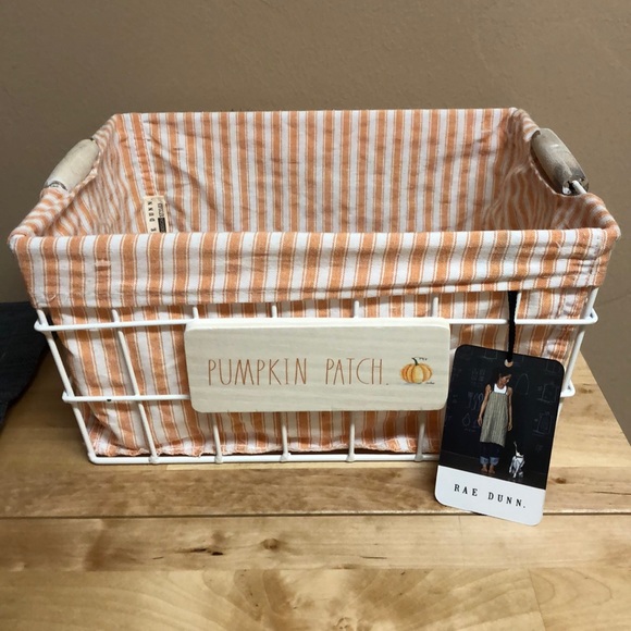 NWT Rae Dunn “Pumpkin Patch” Basket